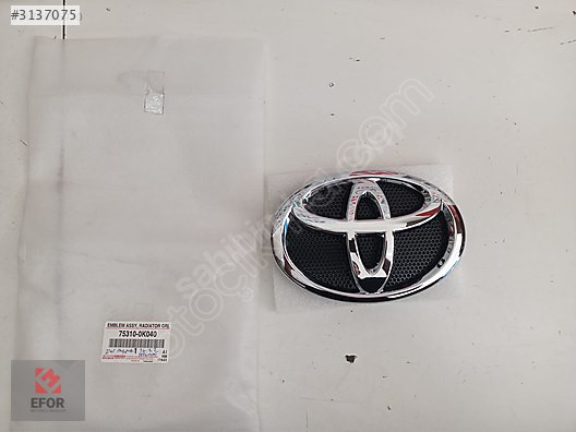 TOYOTA HİLUX SIFIR ORJ ÖN PANJUR ARMA 16-21 OEM NO: 75310-0K040