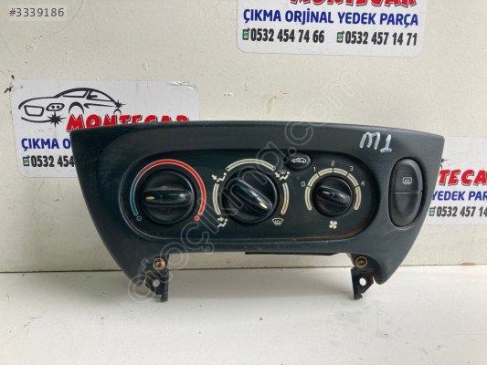 RENAULT MEGANE 1 KALORİFER KONTROL PANELİ ORJİNAL ÇIKMA MONTECAR