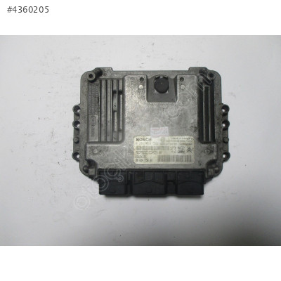 Peugeot 207 1.4 Motor Beyni 0281012529 EDC16C34 9663475880
