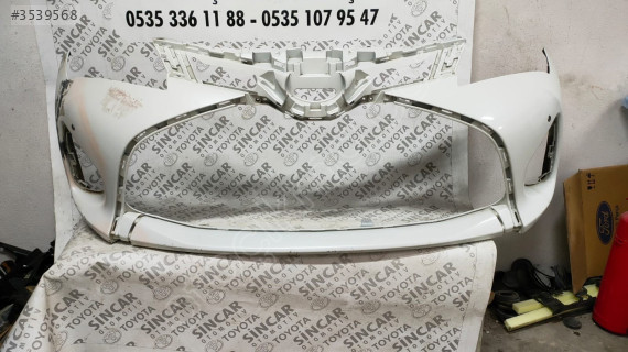 SİNCAR OTO'DAN TOYOTA YARİS 2015 2016 ÖN TAMPON ÇIKMA ORJİNAL