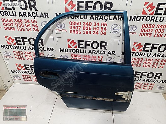 TOYOTA COROLLA SAĞ ARKA KAPI ÇIKMA ORİJİNAL PARÇA 1993-1998