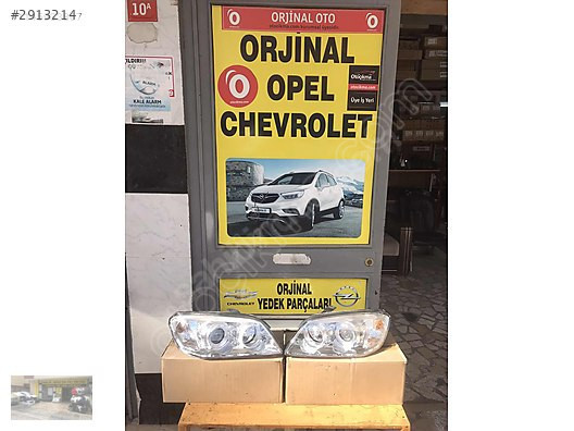 Chevrolet captiva c100 sağ sol takım farlar ORJİNAL OTO OPEL