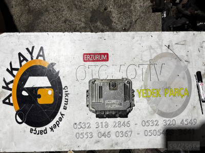 9666432480-0281014444-EDC16C34 PEUGEOT BİPPER 1.4 HDI Motor Beyni