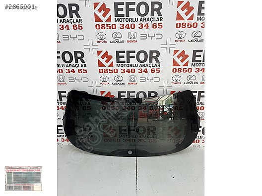 TOYOTA YARİS CROSS ARKA CAM ORJİNAL YEDEK PARÇA 23-24