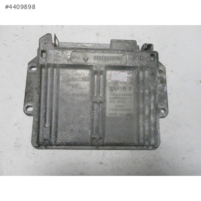 Renault Twingo Motor Beyni 21654364-4 HOM7700105560 9205457494