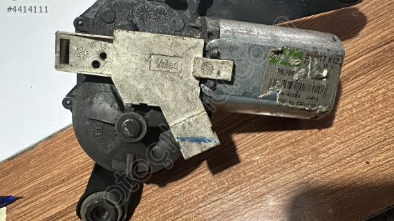 2010-2018 PEJO PARTNER ARKA SİLECEK MOTORU ORJ ÇIKMA