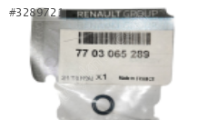 RENAULT FLUENCE VITES KUTUSU YAG POMPA CONTASI ORING