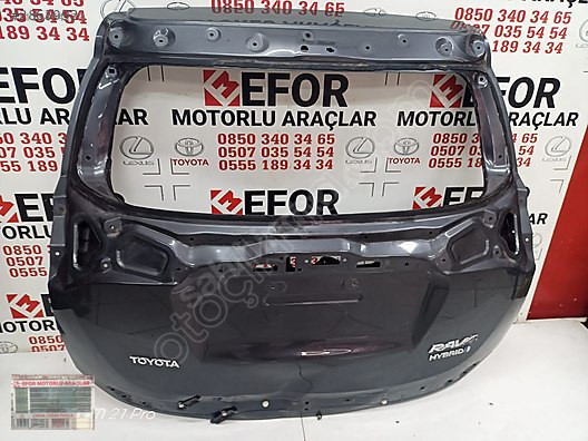 TOYOTA RAV4 BAGAJ KAPAĞI ÇIKMA ORİJİNAL PARÇA