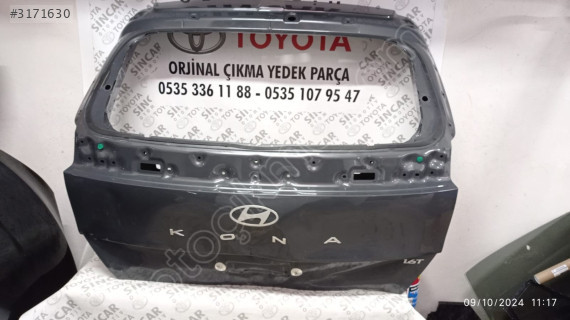 HYUNDAİ KONA 2023 2024 ARKA BAGAJ KAPAĞI ÇIKMA ORJİNAL