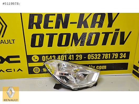 DACİA DOKKER SAĞ FAR SIFIR RENKAY OTO KOCAELİ