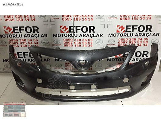 TOYOTA COROLLA ÖN TAMPON ÇIKMA ORJİNAL YEDEK PARÇA 10-12