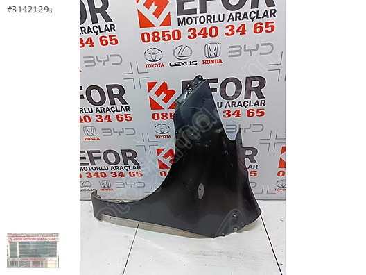 TOYOTA YARİS SOL ÖN ÇAMURLUK ÇIKMA ORJİNAL YEDEK PARÇA 07-11