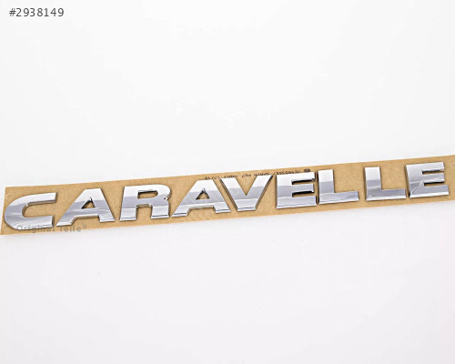 VW CARAVELLE 12-24 BAGAJ KAPAK CARAVELLE YAZISI 7E9853687 739
