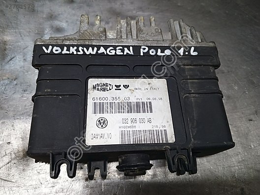 VOLKSWAGEN POLO 1.6 MOTOR BEYNİ 6160035503