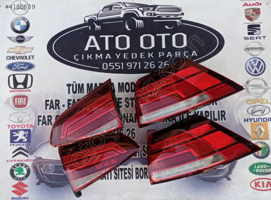 VOLKSWAGEN GOLF 7.5 ORJİNAL CIKMA SAĞ DIS STOP SAĞ SOL İÇ STOP b