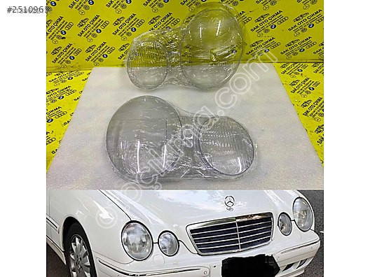 MERCEDES W210-E200-E220 FAR CAMI SAĞ - SOL / 1999-2003