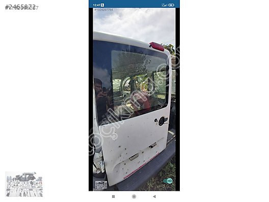 FIAT Doblo 1 bagaj kapağı