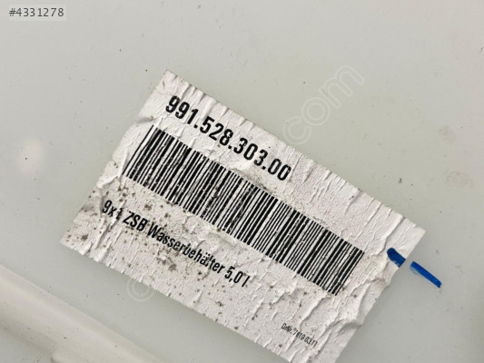 99152830300 PORSCHE 911 991 SU FISKİYE DEPOSU 7PP90728