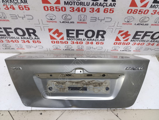 TOYOTA COROLLA SEDAN BAGAJ KAPAĞI ÇIKMA ORİJİNAL PARÇA