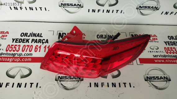 İNFİNİTİ SAĞ STOP OEM SIFIR PARÇA FX35 2002-2004 26550-CG03A