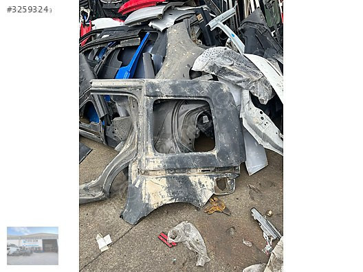 OTO CEMDEN ÇIKMA VOLKSWAGEN CADDY SOL ARKA ÇAMURLUK