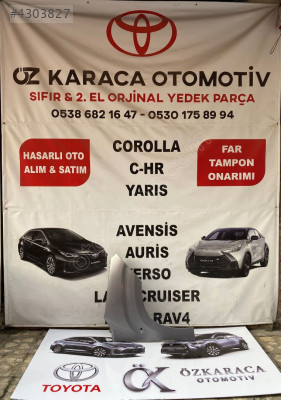 2020-2025 TOYOTA PROACE CİTY ÇIKMA ORİJİNAL SAĞ ÖN ÇAMURLUK