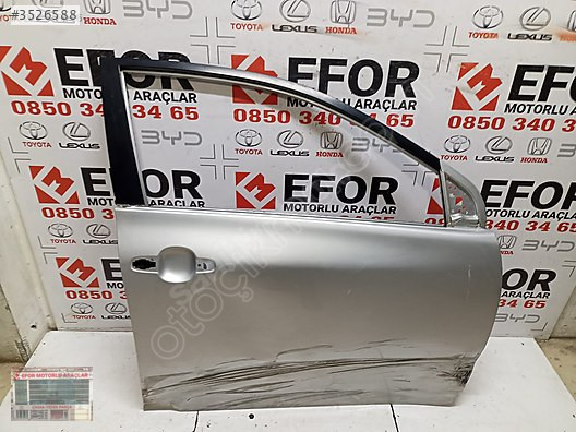 TOYOTA COROLLA ORJİNALÇIKMA SAĞ ÖN KAPI 07-12