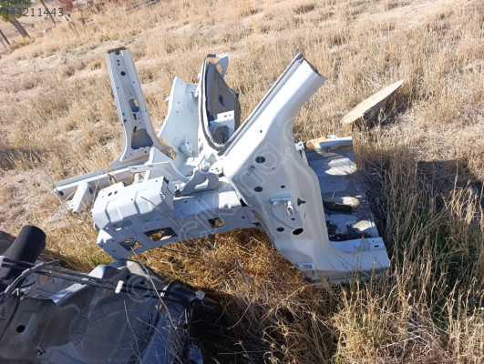 Fiat Doblo 3 sol ön podya şase