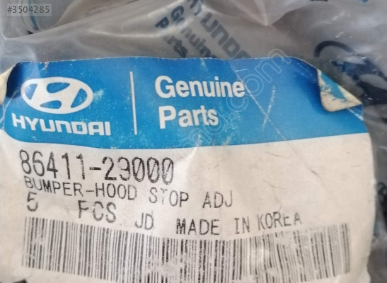 86411 29000 HYUNDAI ACCENT ELANTRA KAPUT TAMPONU