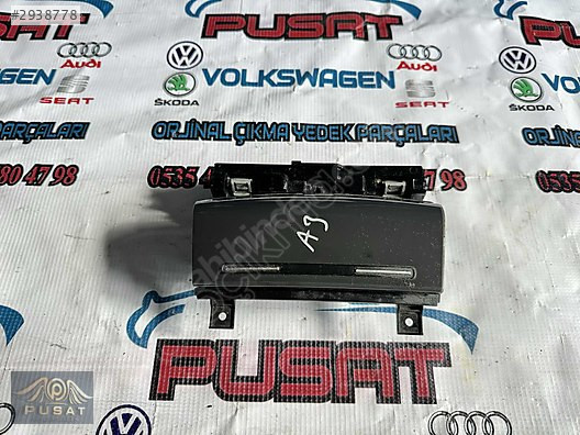 AUDİ A3 ÇIKMA ORJİNAL KÜLLÜK KONSOL 8P0857951 2004-2008