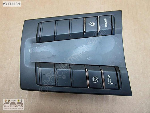 PORSCHE CAYMAN ÖN KONSOL TUŞU ESP START STOP KANAT SPORT TUŞU