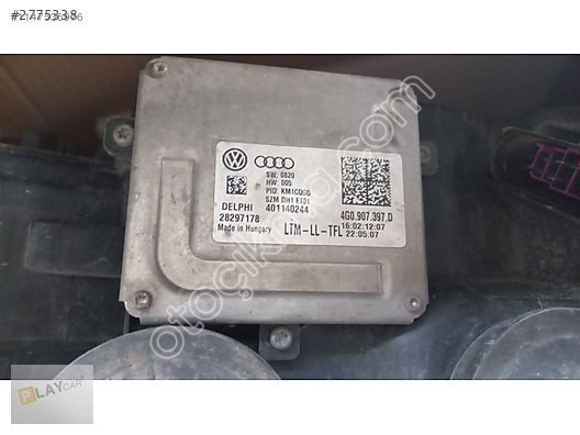 4G0907397D AUDİ VOLKSWAGEN FAR BEYNİ ORJİNAL