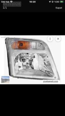 Ford cornect 2007 sağ far