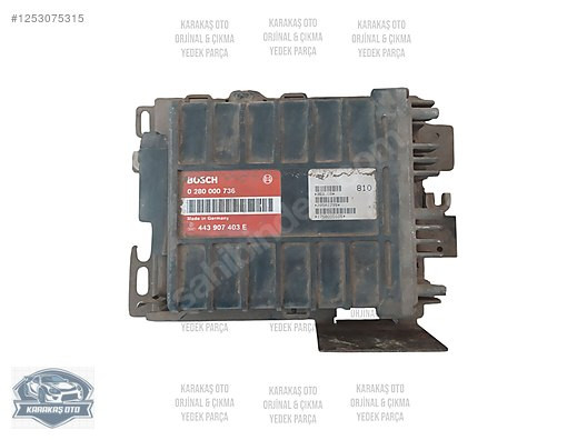 VW GOLF PASSAT MOTOR BEYNİ ORJİNAL 443907403E - 0280000736