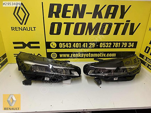 RENAULT CLİO 5 SAĞ SOL FAR SIFIR ORJ PARÇA 2023-24 RENKAY OTO