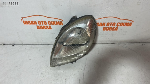 Kangoo sol far beyaz orijinal sökme