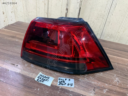 VOLKSWAGEN GOLF 7 SAĞ STOP LAMBASI ORJİNAL ÇIKMA TEMİZ ÜRÜN