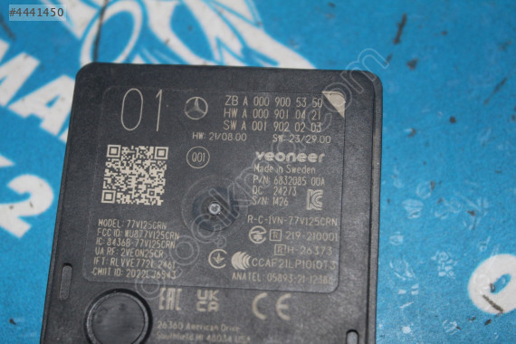 A0009005350 MERCEDES RADAR BEYNİ