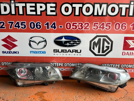 suzuki vitara sağ sol kırmzı mercekli far