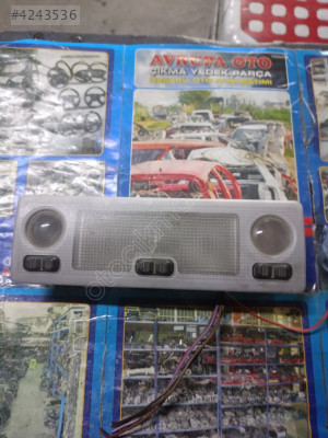 BMW E36 ön iç tavan lambası çıkma orijinal