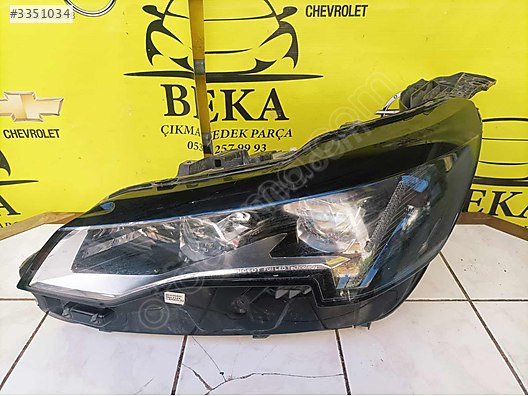 PEUGEOT 3008 SOL FAR ÇIKMA ORJİNAL YEDEK PARÇA