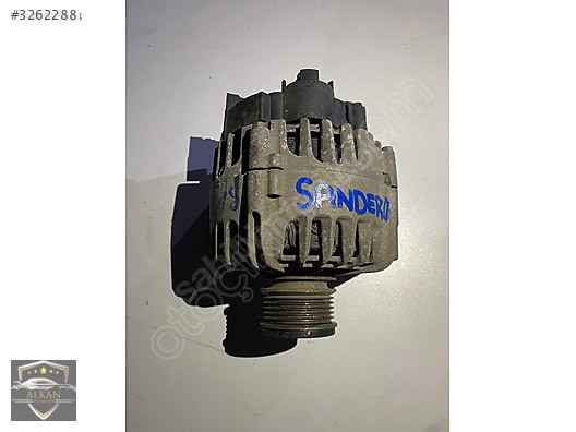 DACİA SANDERO 1.5 ŞARJ DİNAMOSU ALKAN OTOMOTİV 05324171034