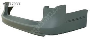 VOLKSWAGEN PASSAT- B6- 05/10; ARKA TAMPON GRİ (ASTARLI (BANT DEL