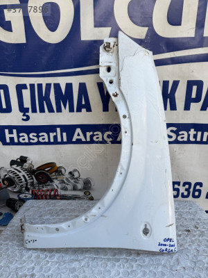 Opel Corsa C Sol Ön Çamurluk Beyaz ORJİNAL