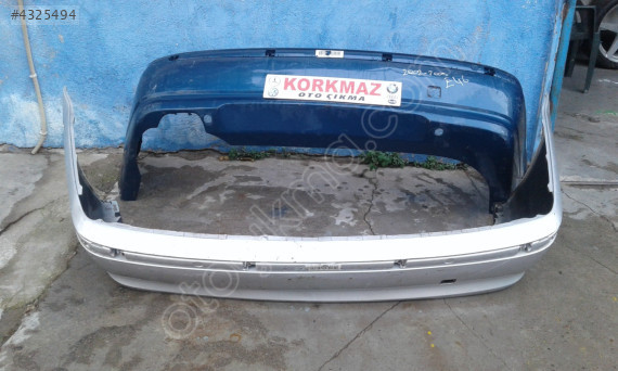 BMW 316 318 320 325 E46 ARKA TAMPON BEBEK YÜZ