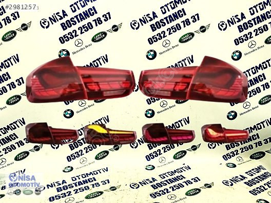 BMW 3 SERİSİ KASA DRAGON LED STOP DİNAMİK ANİMASYONLU - KIRMIZI
