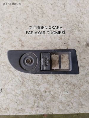 CİTRÖEN XSARA ORJİNAL FAR AYAR DÜĞMESİ