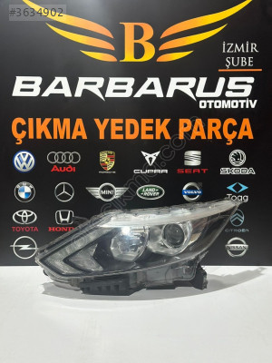 2015-19 Nissan Qashqai Sol Ön Far - Oto Çıkma Parçaları
