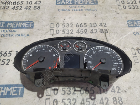 ÇIKMA AUDİ A3 KİLOMETRE GÖSTERGE SAATİ 8P0920980 J