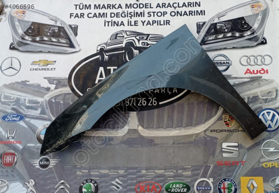 Skoda süper b sol ön çamurluk orjinal cikma